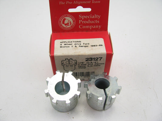 (2) Specialty 23127 Front Alignment Caster/Camber Bushing 1-3/4 Degree 4WD