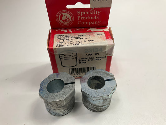 (2) Specialty Products 23134 Front Camber/Caster Alignment Bushing - 1 Degree