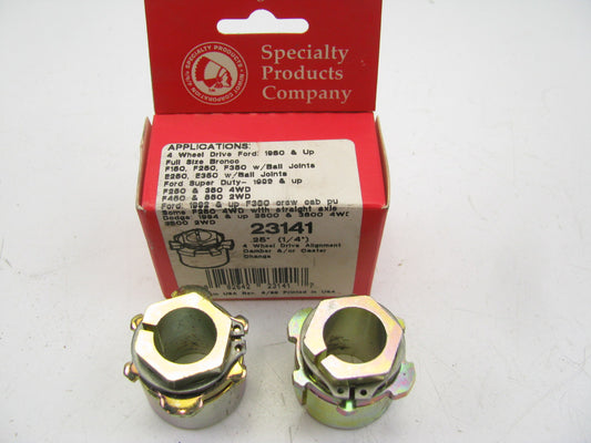 (2) Specialty 23141 Front Alignment Caster / Camber Bushing - 1/4 Degree