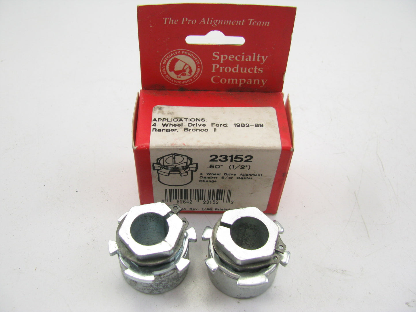 (2) Specialty 23152 Front Alignment Caster Camber Bushing - 1/2 Degree 4WD