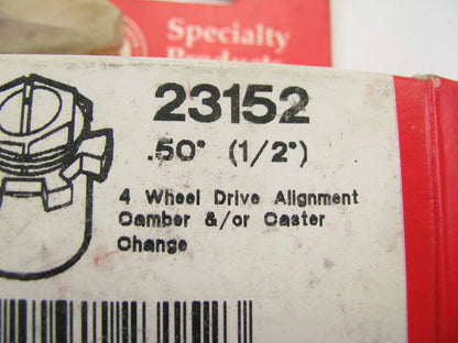 (2) Specialty 23152 Front Alignment Caster Camber Bushing - 1/2 Degree 4WD