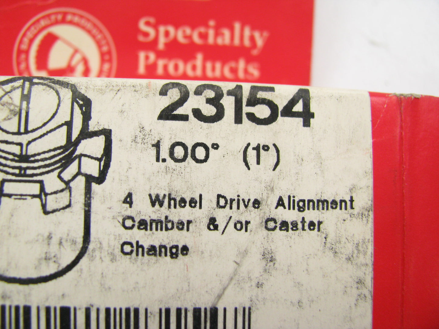 (2) Specialty 23154 Front Alignment Caster Camber Bushing - 1 Degree 4WD