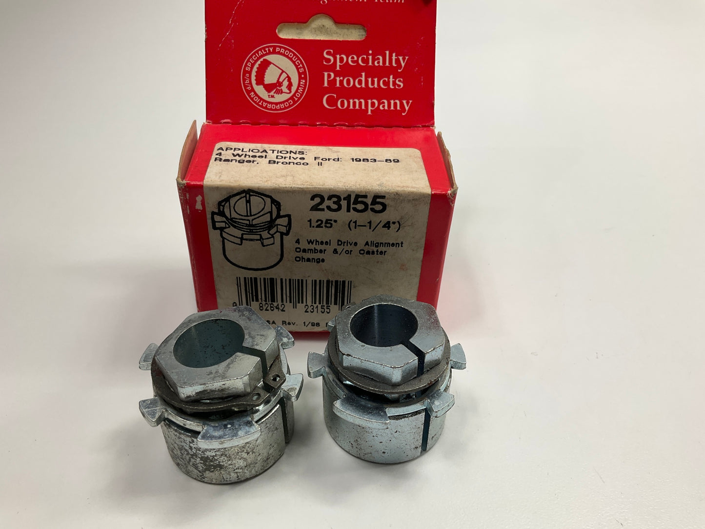 (2) Specialty 23155 Front Alignment Caster Camber Bushing 1-1/4 Degree 4WD