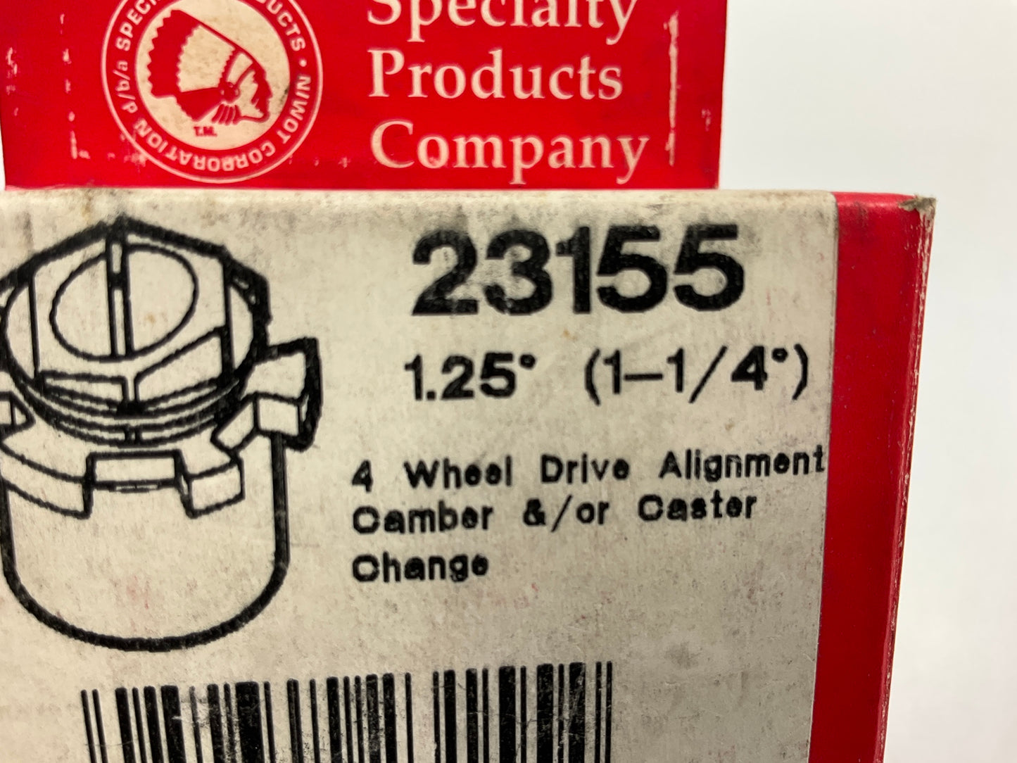 (2) Specialty 23155 Front Alignment Caster Camber Bushing 1-1/4 Degree 4WD