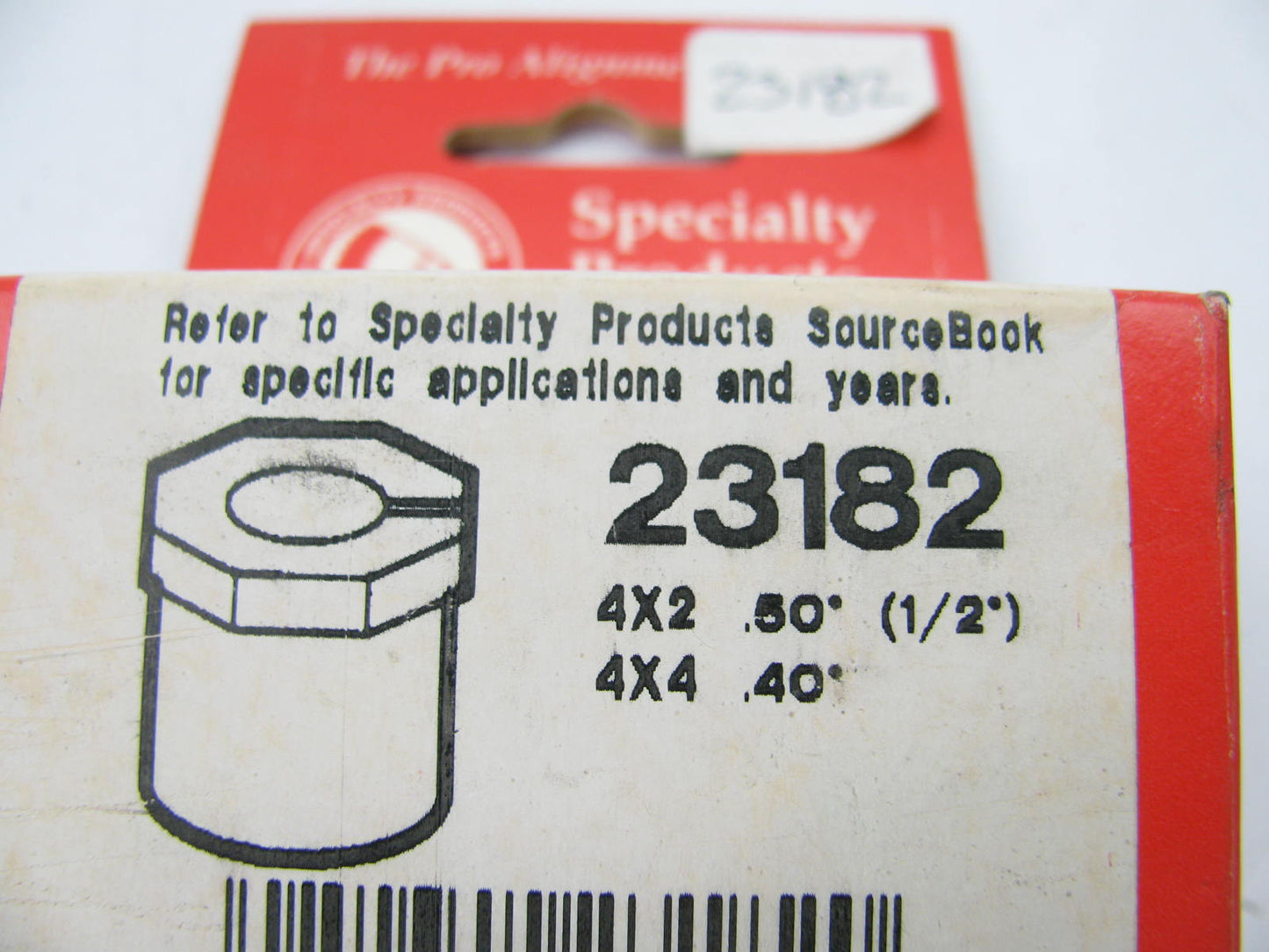 (x2) Alignment Caster / Camber Bushings- Front Specialty Products 23182
