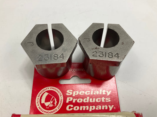 (2) Specialty Products 23184 Front Alignment Caster/Camber Bushing 1 Degree RWD