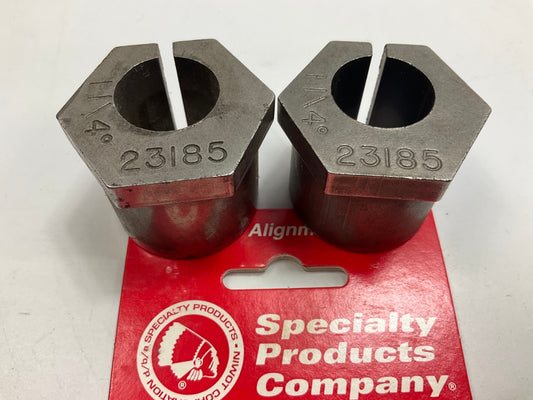 (2) Specialty 23185 Alignment Caster / Camber Bushing Sleeve 1-1/4 Degrees