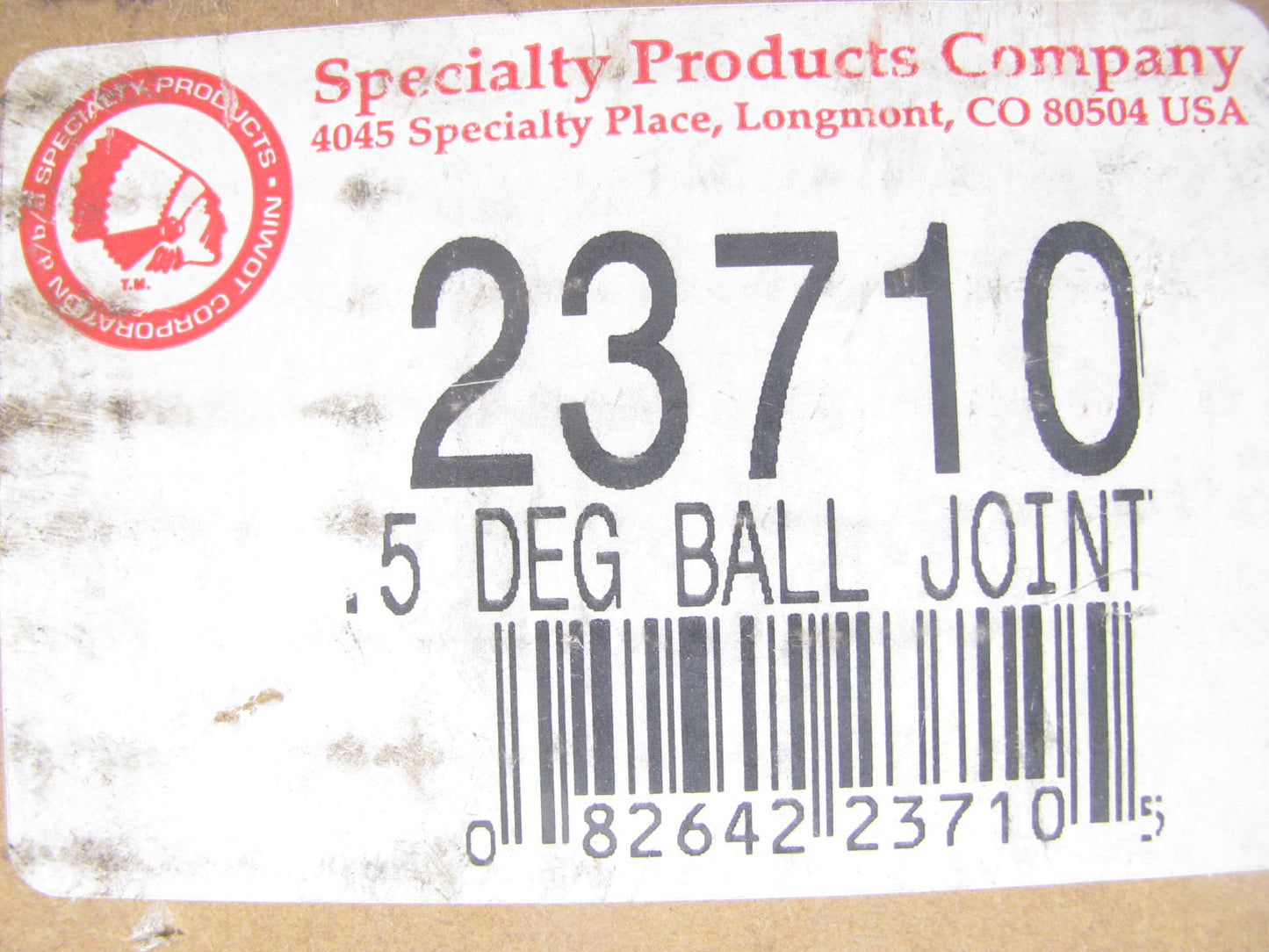 Specialty Products 23710 Alignment Camber Suspension Ball Joint Upper - 1/2 Deg