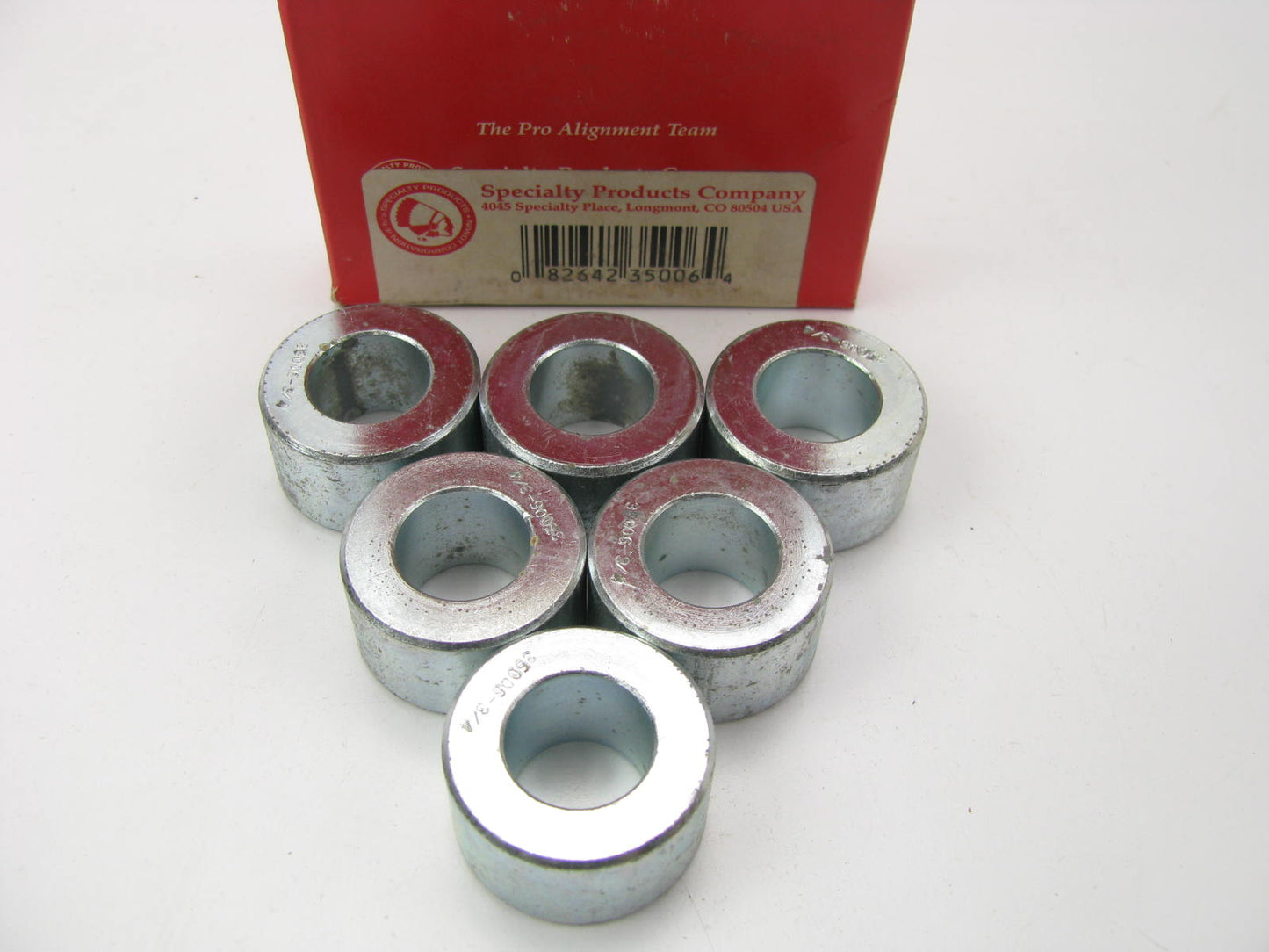 Specialty 35006 Alignment Shim For Tandem Kenworth Air Glide 3/4'' Thick 6/Pack