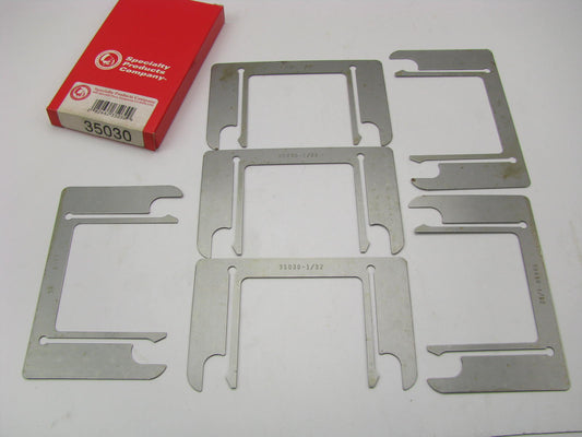 Specialty 35030 Angle & Toe Alignment Shim For Volvo Tandem - 1/32'' Thick 6/Pack