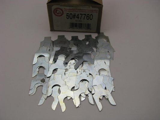 Specialty Products 47760 Caster Camber Shims 1/64'' Thick - 7/16'' Opening 50/Pack