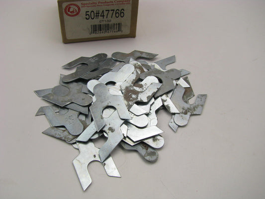 Specialty Products 47766 Caster Camber Shims 1/32'' Thick - 1/2'' Opening 50/Pack