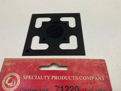 Specialty Products 71220 Rear Camber Toe Adjuster Shim, 1/16° Camber, 1/32'' Toe
