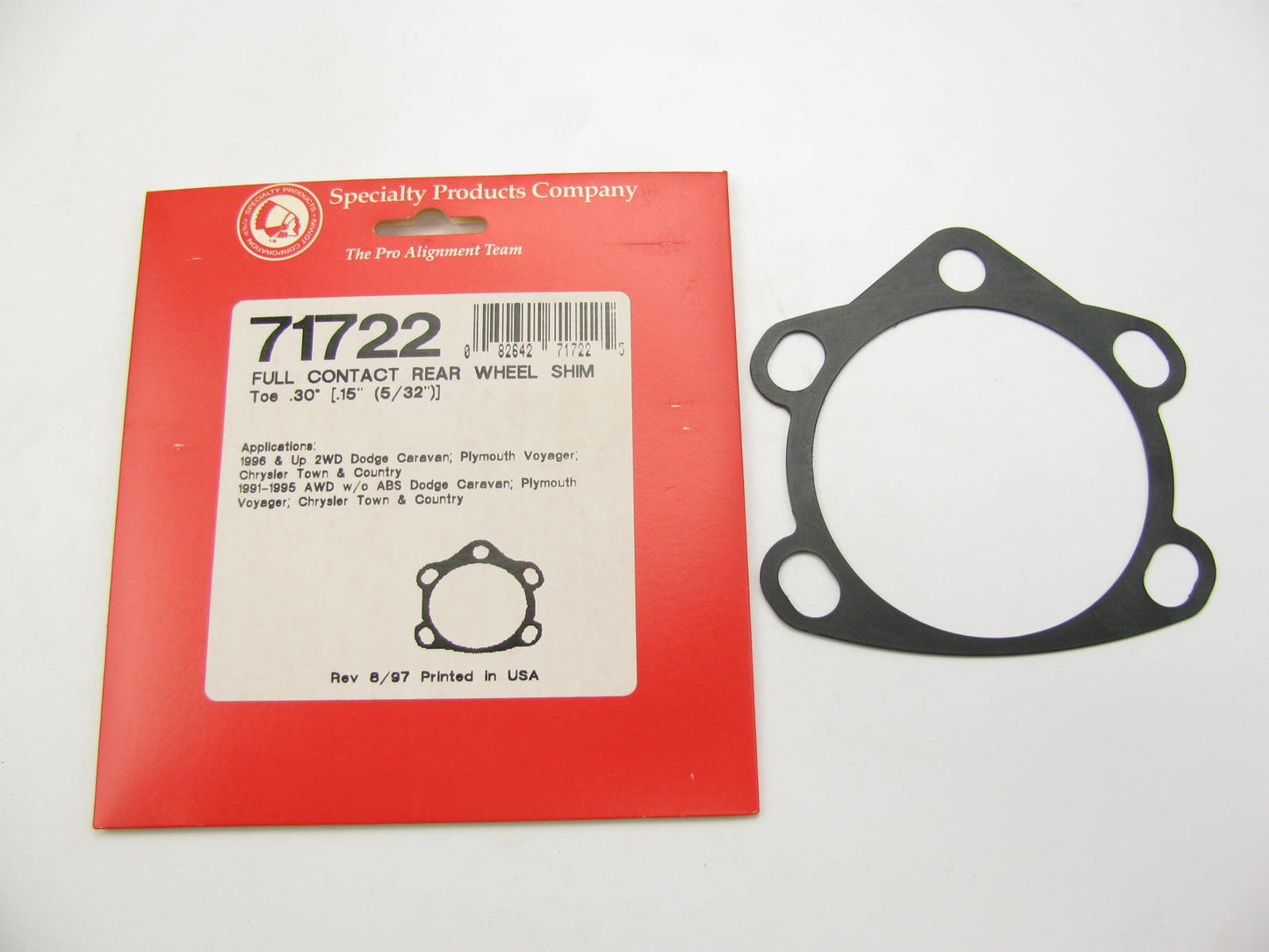 Specialty Products 71722 Rear Camber Adjustment Shim