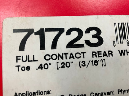 (2) Specialty Products 71723 Rear Toe Adjustment Shim