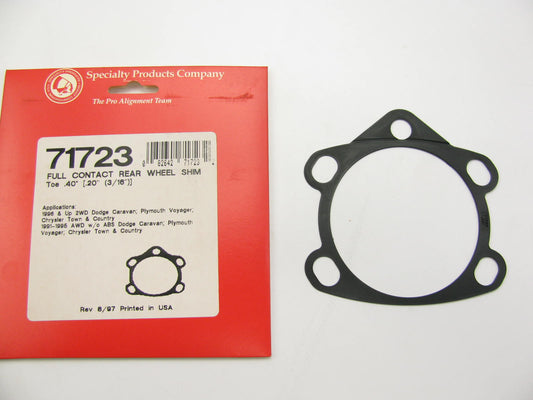 Specialty Products 71723 Rear Toe Adjustment Shim