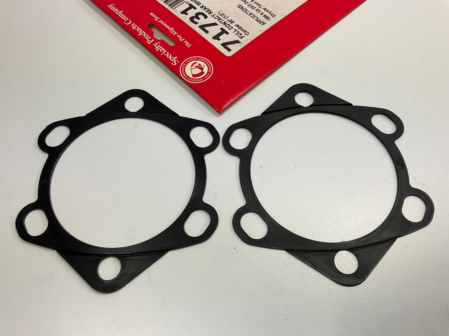 (2) Specialty Products 71731 Rear Camber Alignment Adjustment Wheel Shim