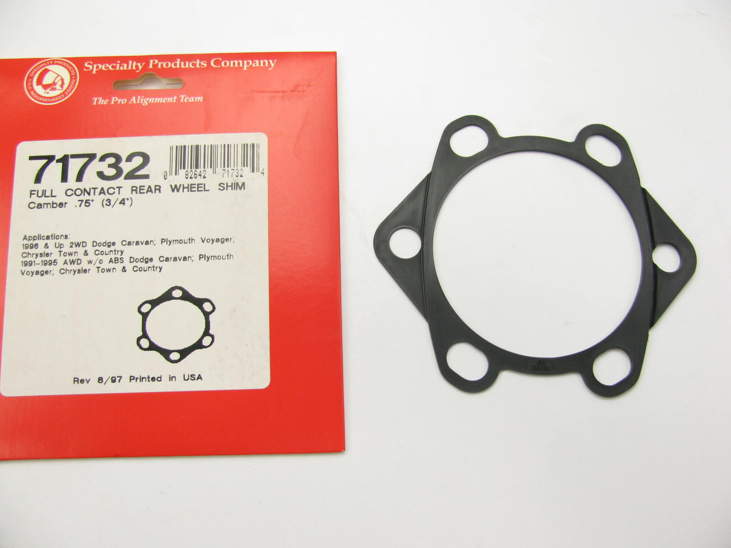 Specialty Products SPC 71732 .75 Degree REAR Camber Adjustment Shim