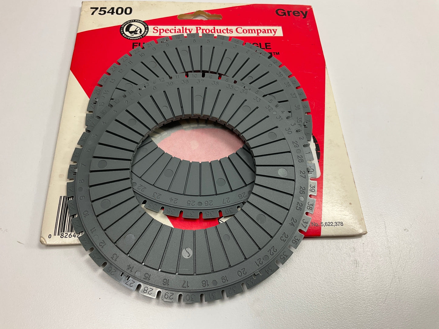 (2) SPC 75400 REAR Camber / Toe Alignment Dial Shims, GRAY, 1.50° Degree