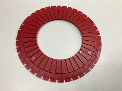 (2) Specialty Products 75800 Camber / Toe Alignment Shim RED