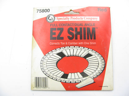 Specialty Products 75800 Camber / Toe Alignment Shim RED