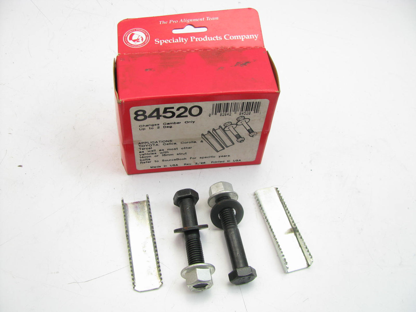 Specialty Products 84520 Front Alignment Camber Wedge Kit - 2 Degree