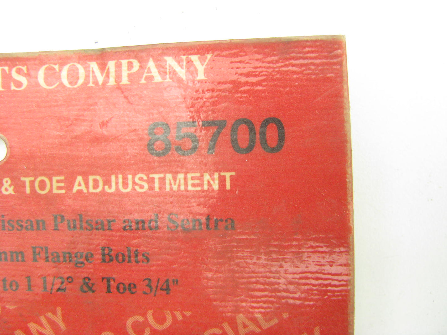 Specialty Products 85700 Rear Suspension Alignment Camber Bolt Kit