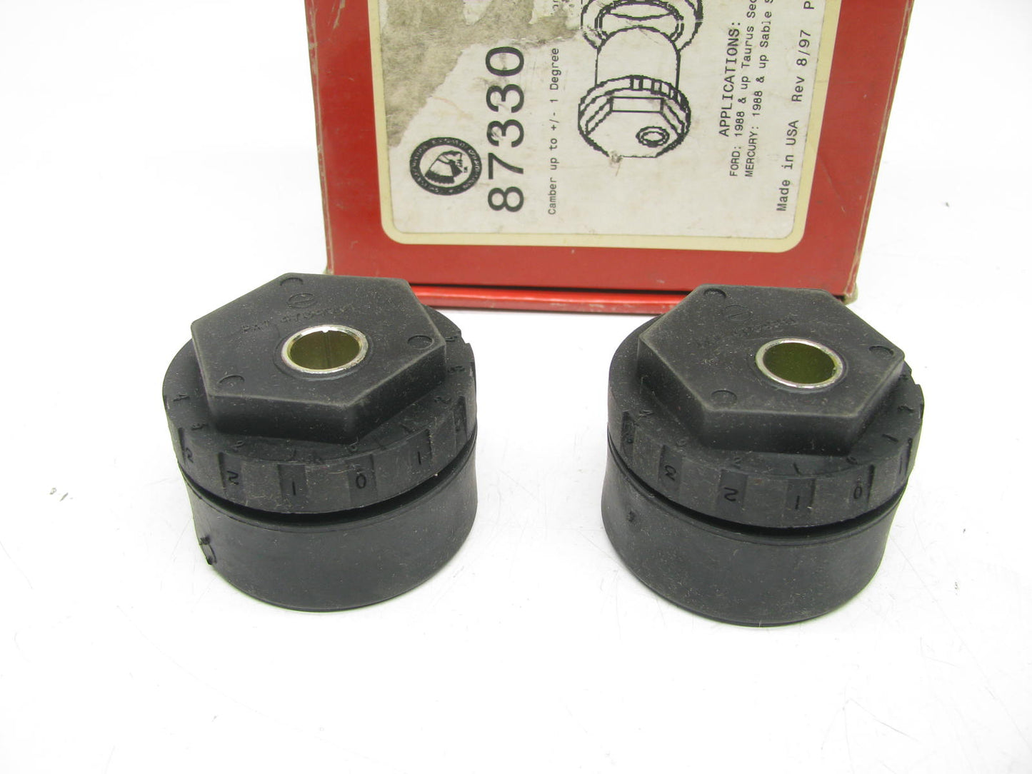 Specialty Products REAR UPPER Alignment Camber Toe Bushing Kit + Or -1.0 Degree