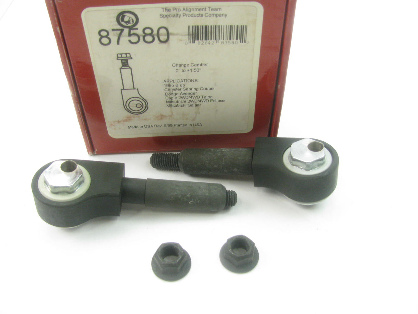 Specialty Products 87580 Suspension Alignment Control Arm Anchor Bolt Kit Front