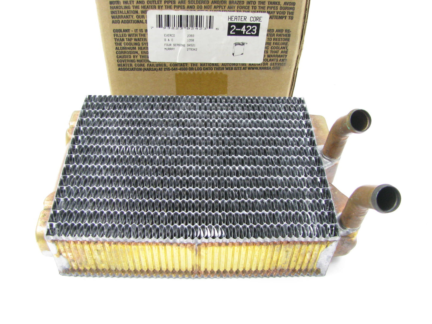 Spectra 2-423 Brass HVAC Heater Core