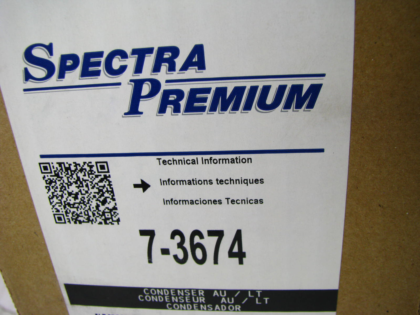 Spectra 7-3674 A/C Condenser For 2008-2011 Ford Focus