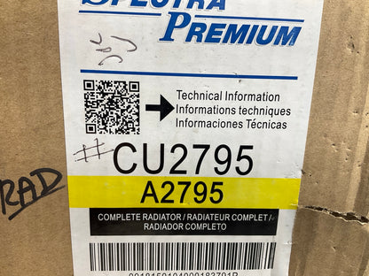 Cosmetic Fin Damage, See Photos - Spectra CU2795 Radiator