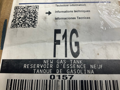Cosmetic Damage - Small Ding - Spectra F1G 18 Gallon Aft Axle Fuel Gas Tank