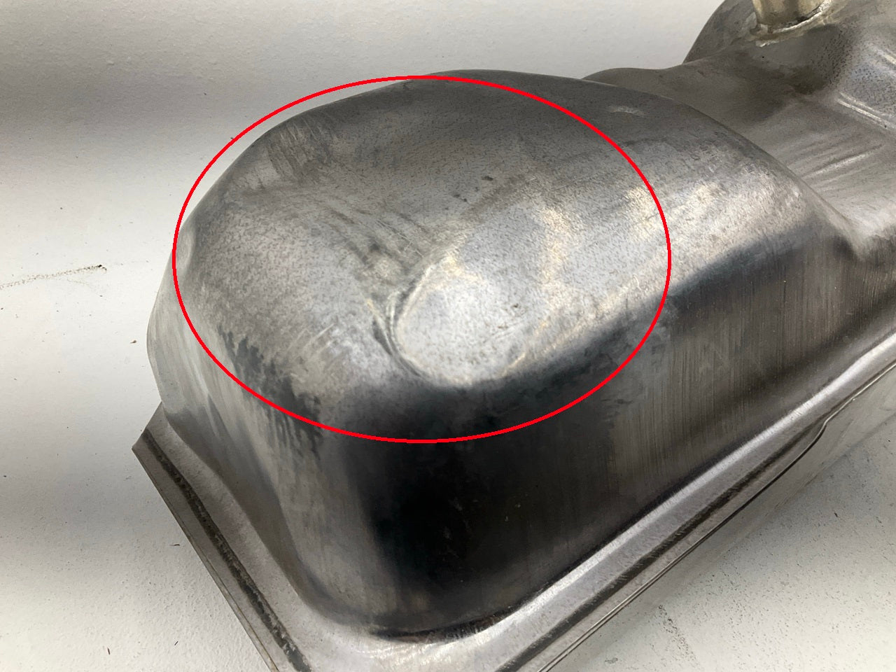 DENTED #5 See Photos - Spectra F6C Fuel Gas Tank, 19 Gallon Side Mount Tank