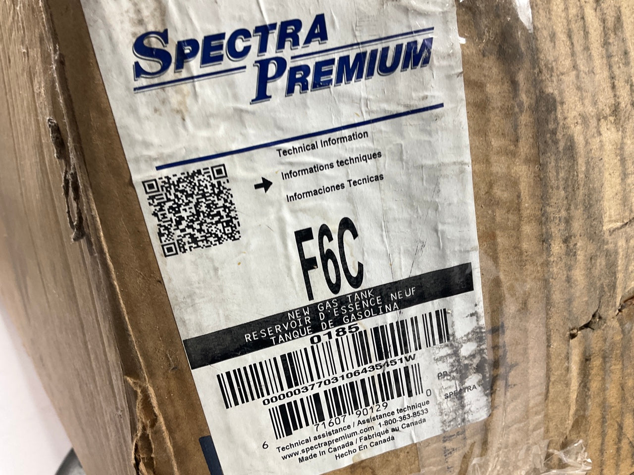 SCRATCH & DENT - Spectra F6C Fuel Tank, 19 Gallon - SEE PHOTOS