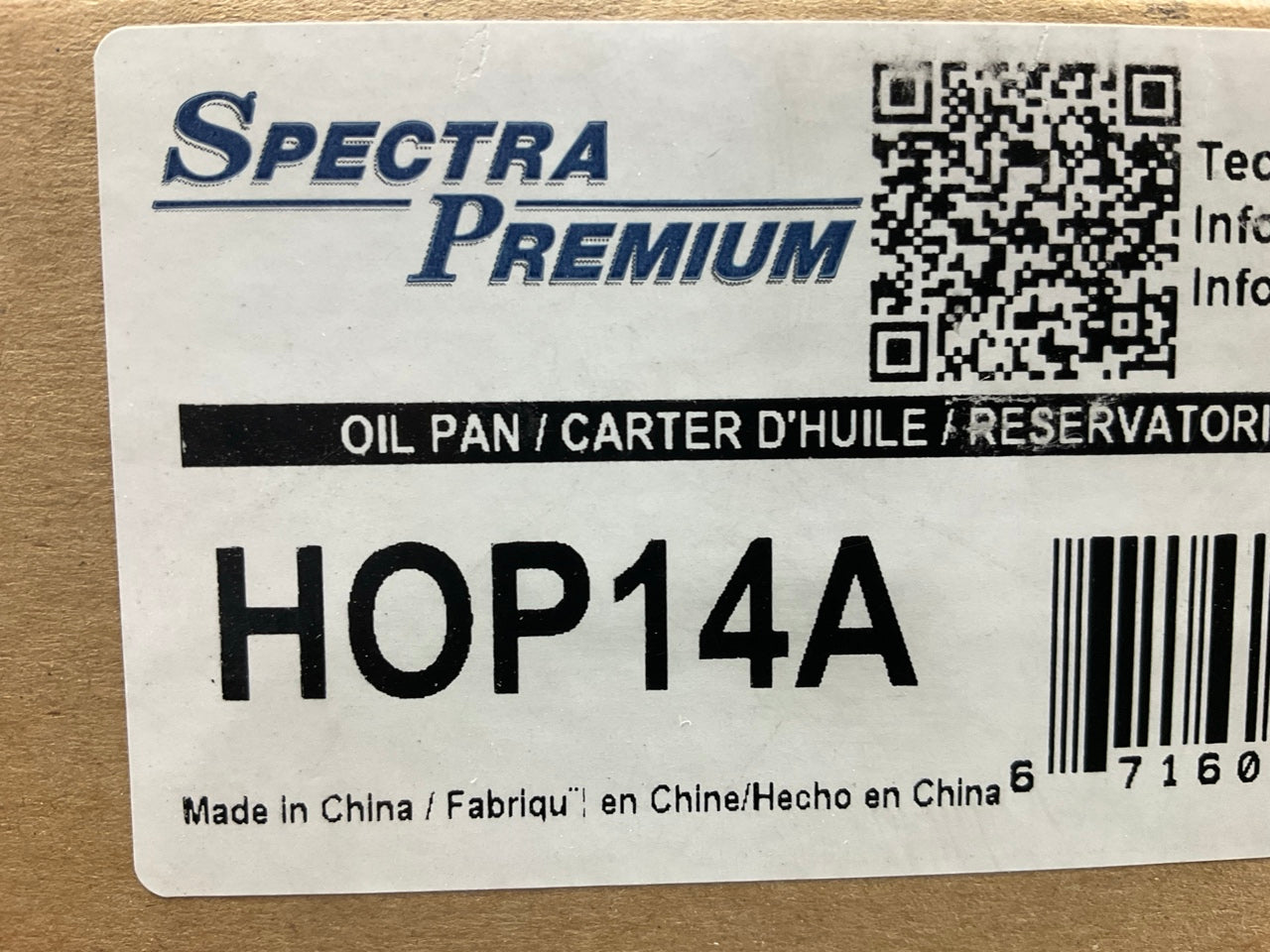 Spectra HOP14A Engine Oil Pan - 1998-2002 Honda Accord V6, 1999-2004 Odyssey V6