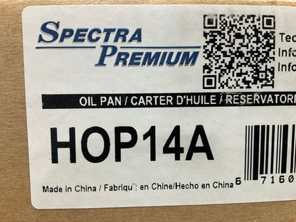 Spectra HOP14A Engine Oil Pan - 1998-2002 Honda Accord V6, 1999-2004 Odyssey V6