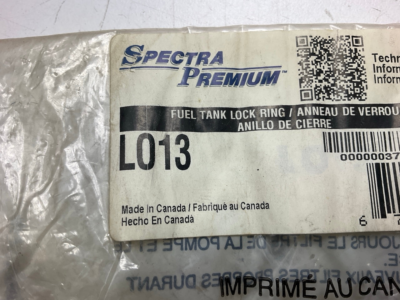 Spectra LO13 Fuel Tank Lock Ring