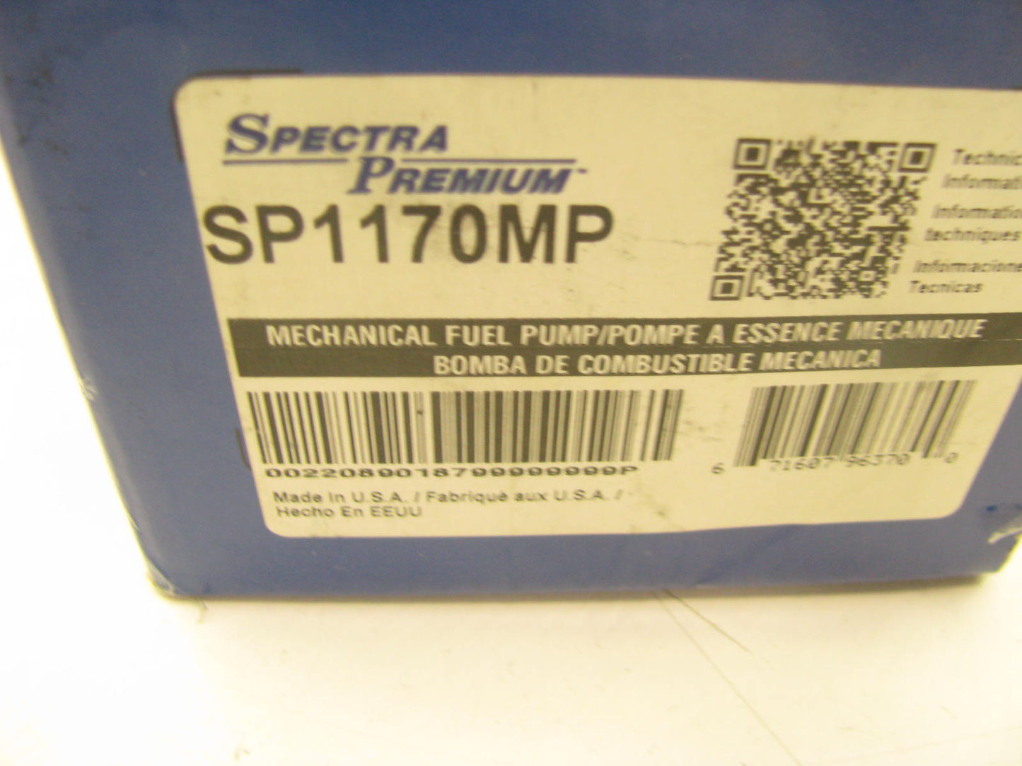 Spectra SP1170MP Mechanical Fuel Pump