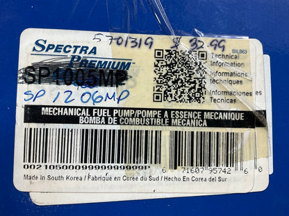 Spectra SP1206MP Mechanical Fuel Pump