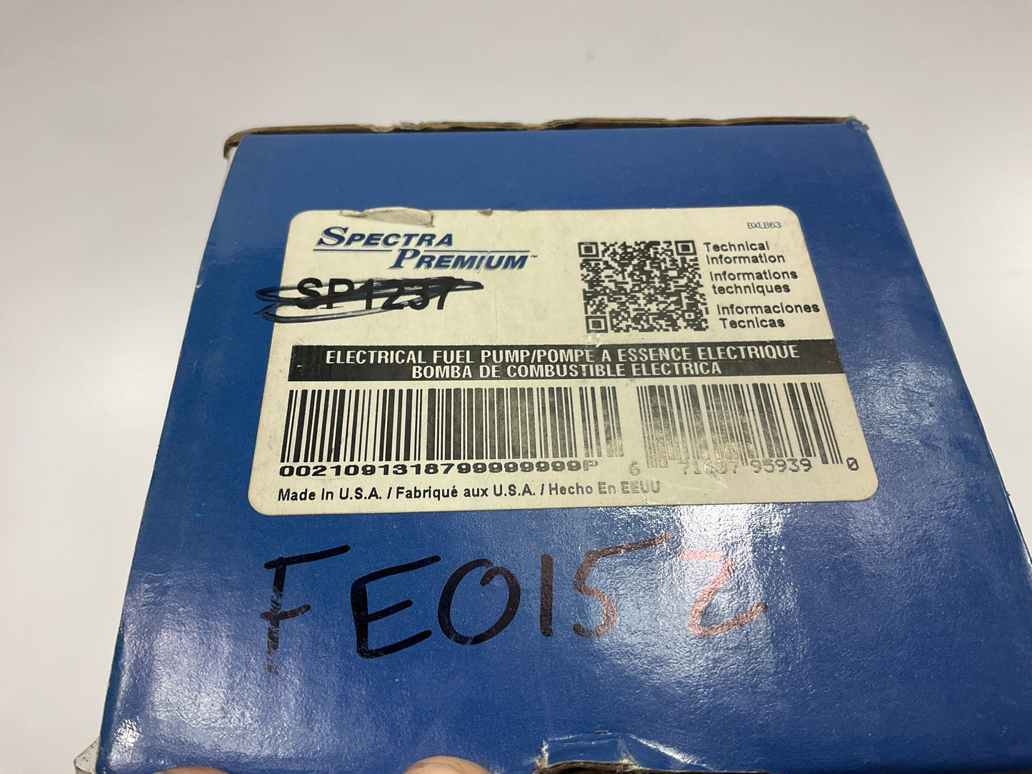 Made In USA - Spectra SP1237 Fuel Gas Pump, Missing 2 Small Connectors
