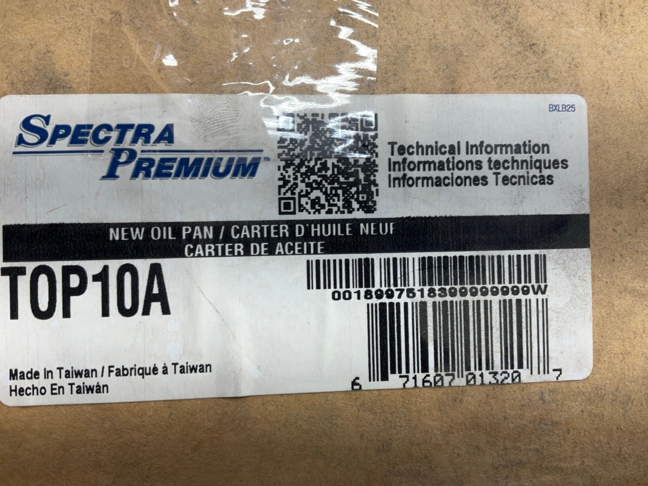 Spectra TOP10A Engine Oil Pan