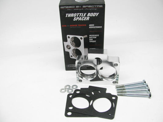 Spectre 11255 Throttle Body Spacer For 1994-02 Ram 1500 2500 3500 3.9L 5.2L 5.9L