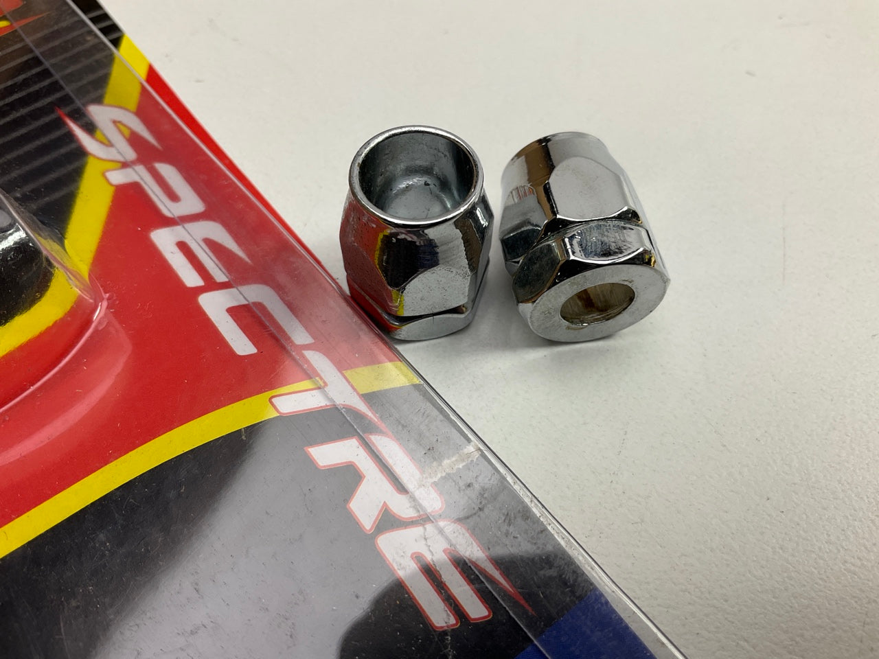 Spectre 1268 Chrome Magna-Clamp Hose Clamp - 7/32'' Diameter Vacuum Hose - 2 PACK