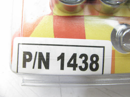 Spectre 1438 Triple Chrome Plated 10mm Bolt Cover Caps