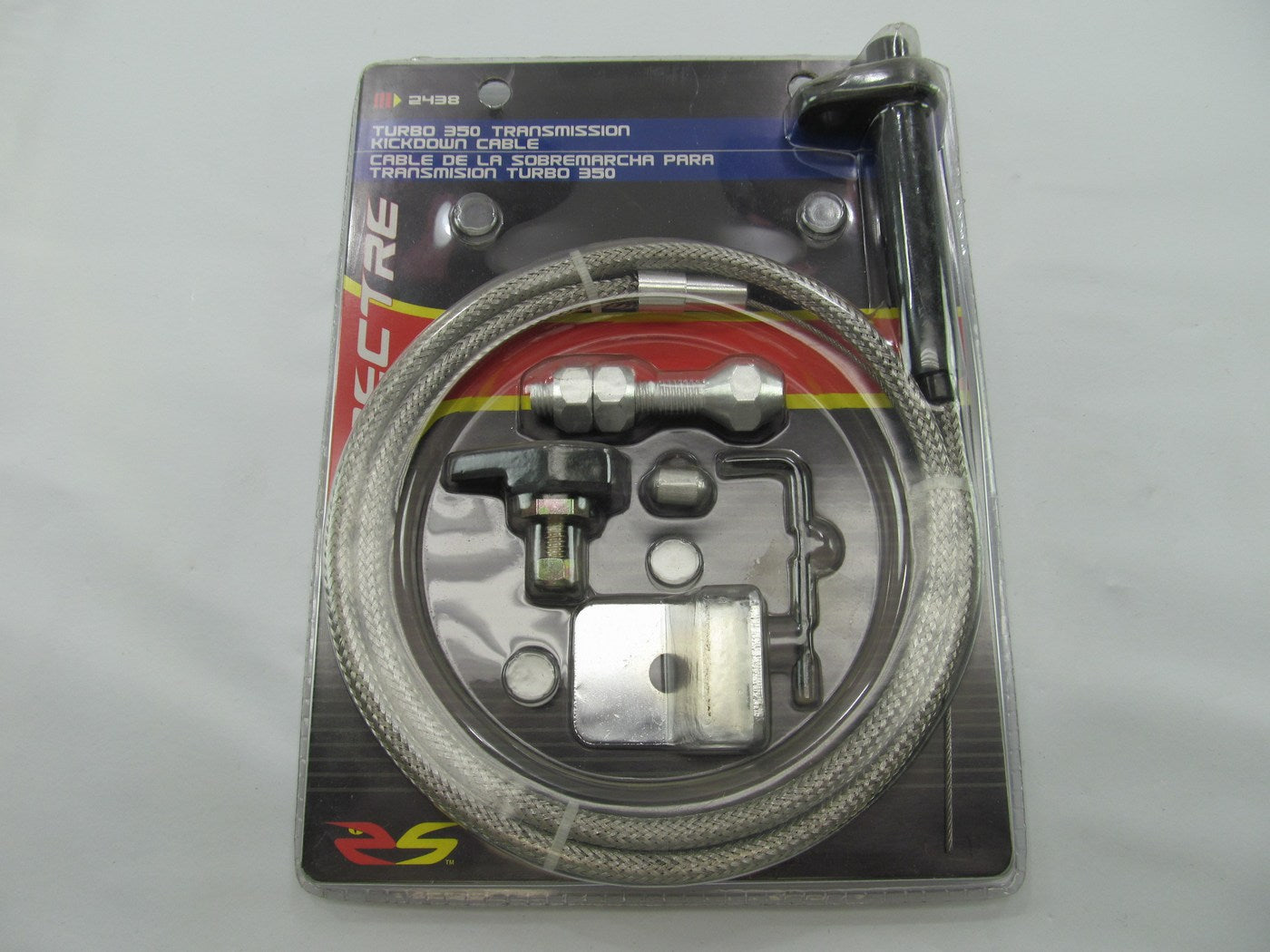Spectre 2438 Fully Adjustable GM TH350 Transmission Kickdown Cable TH-350