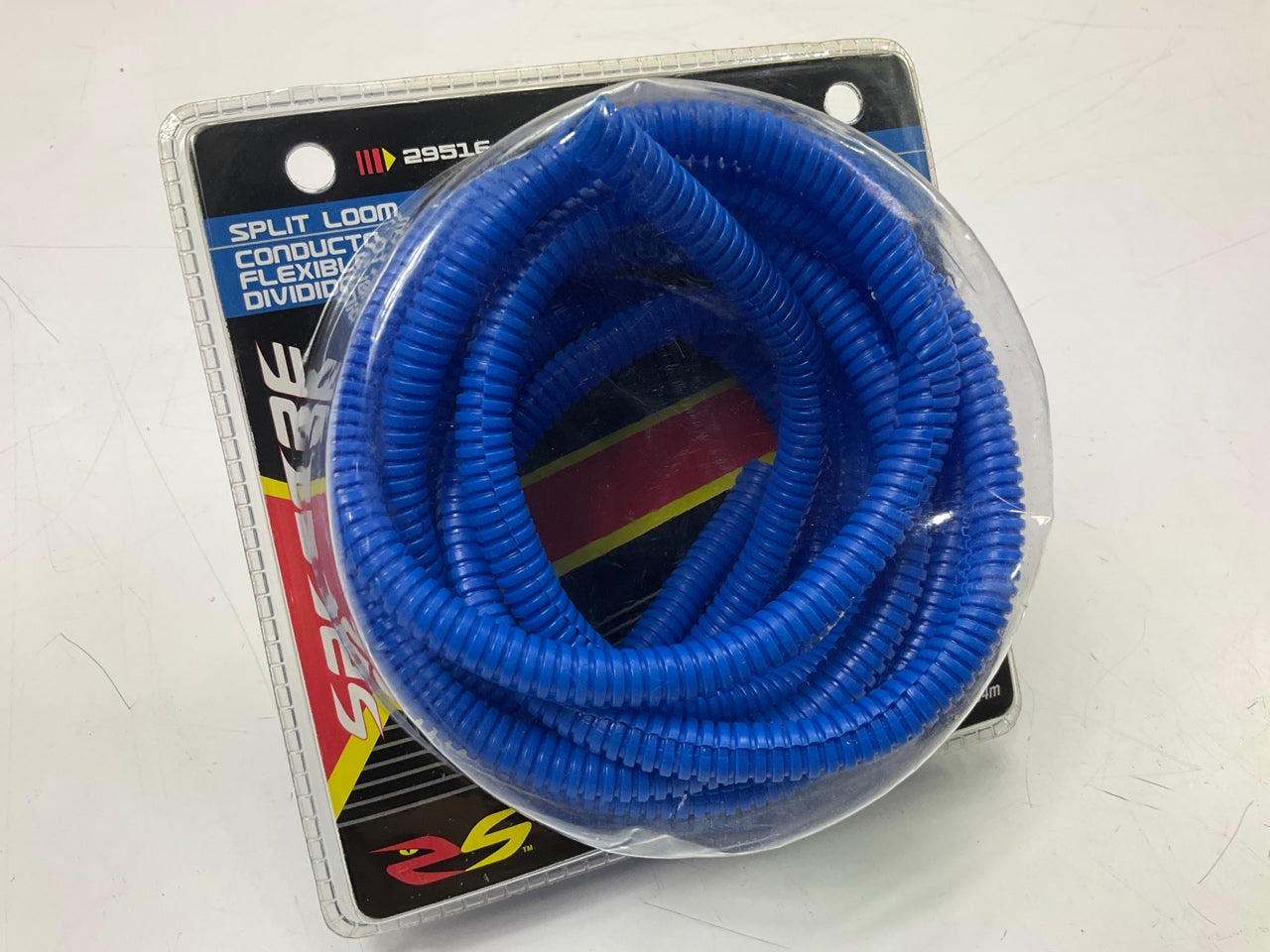 Spectre 29516 Performance Split Wire Conduit Split Loom, Blue, 1/4'' X 10 Feet