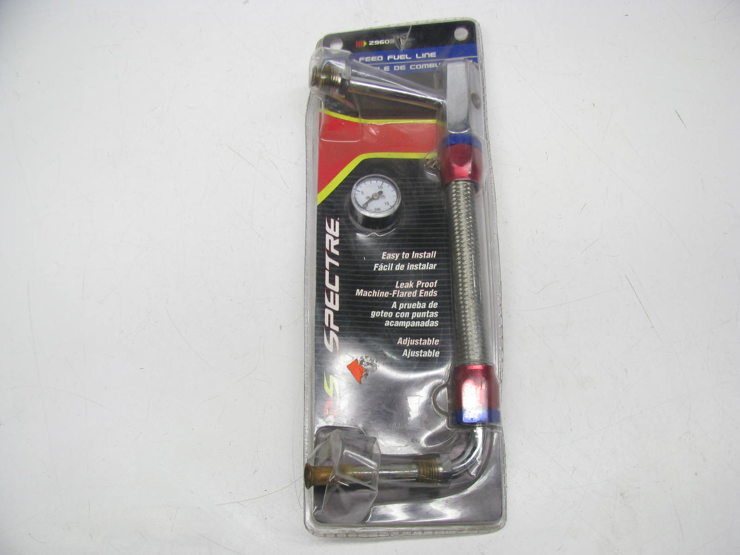 Spectre 29603 Dual Feed Fuel Line Adjustable 15 PSI, Holley 4150 4500 Carburetor