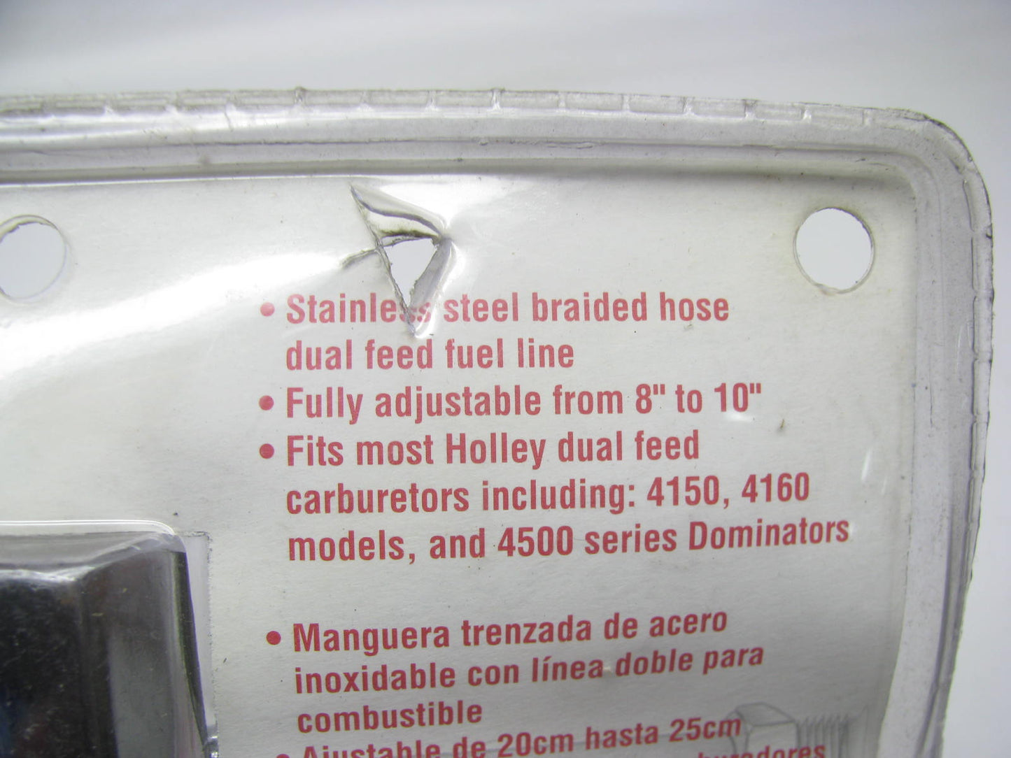 Spectre 29603 Dual Feed Fuel Line Adjustable 15 PSI, Holley 4150 4500 Carburetor