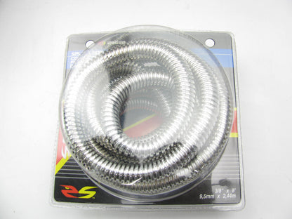 Spectre 29688 Convoluted Chrome Split Wiring Loom - 3/8'' X 8'